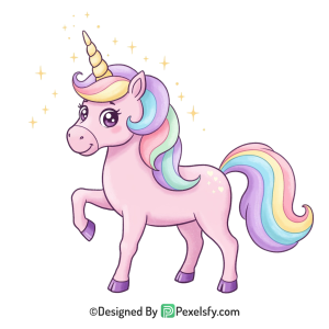 Cartoon Unicorn Png 39