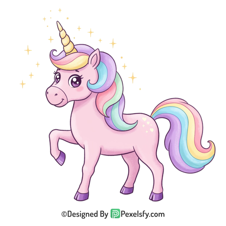 Cartoon Unicorn Png 39