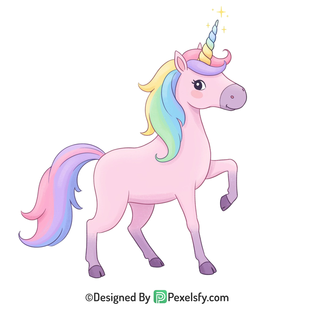 Cartoon Unicorn Png 40