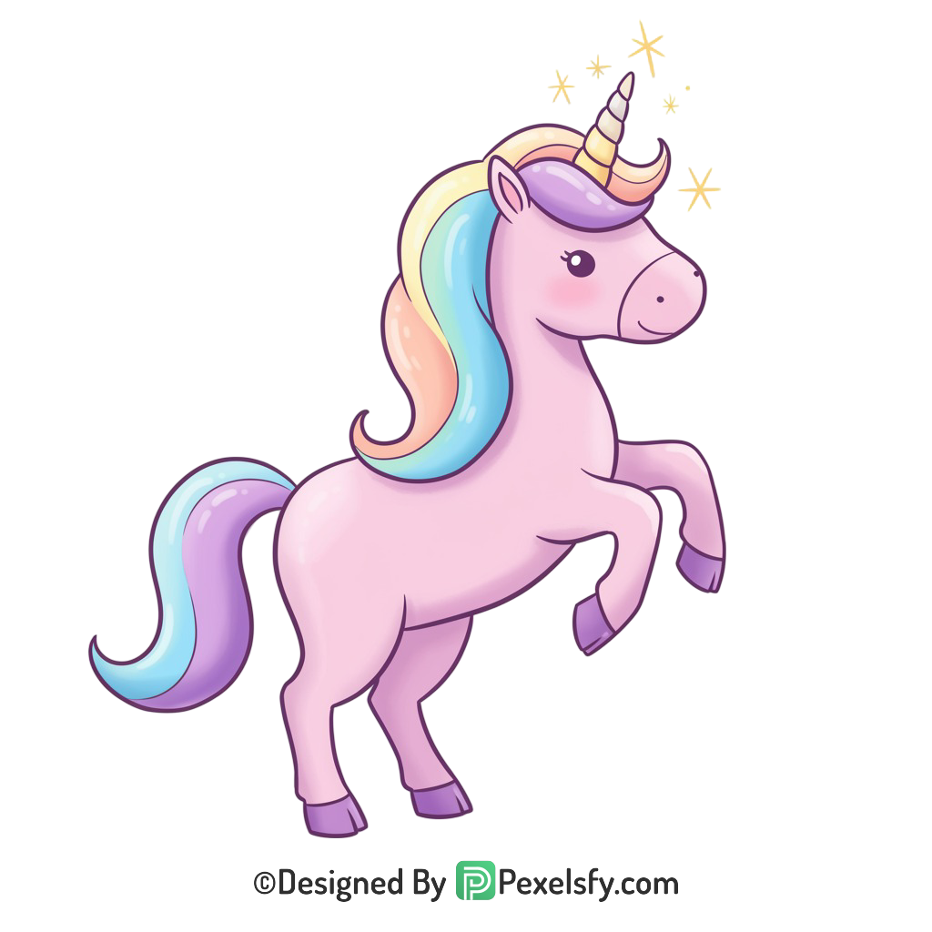 Cartoon Unicorn Png 44