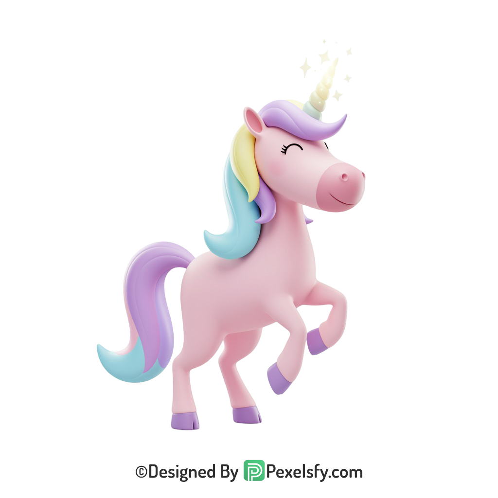 Cartoon Unicorn Png 5