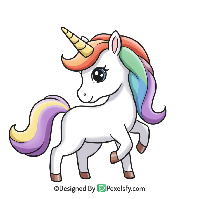 Cartoon Unicorn Png 50