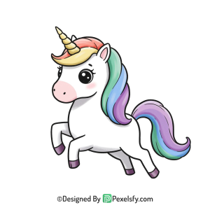 Cartoon Unicorn Png 7
