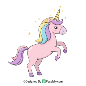 Cartoon Unicorn Png 8
