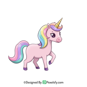 Cartoon Unicorn Png 9