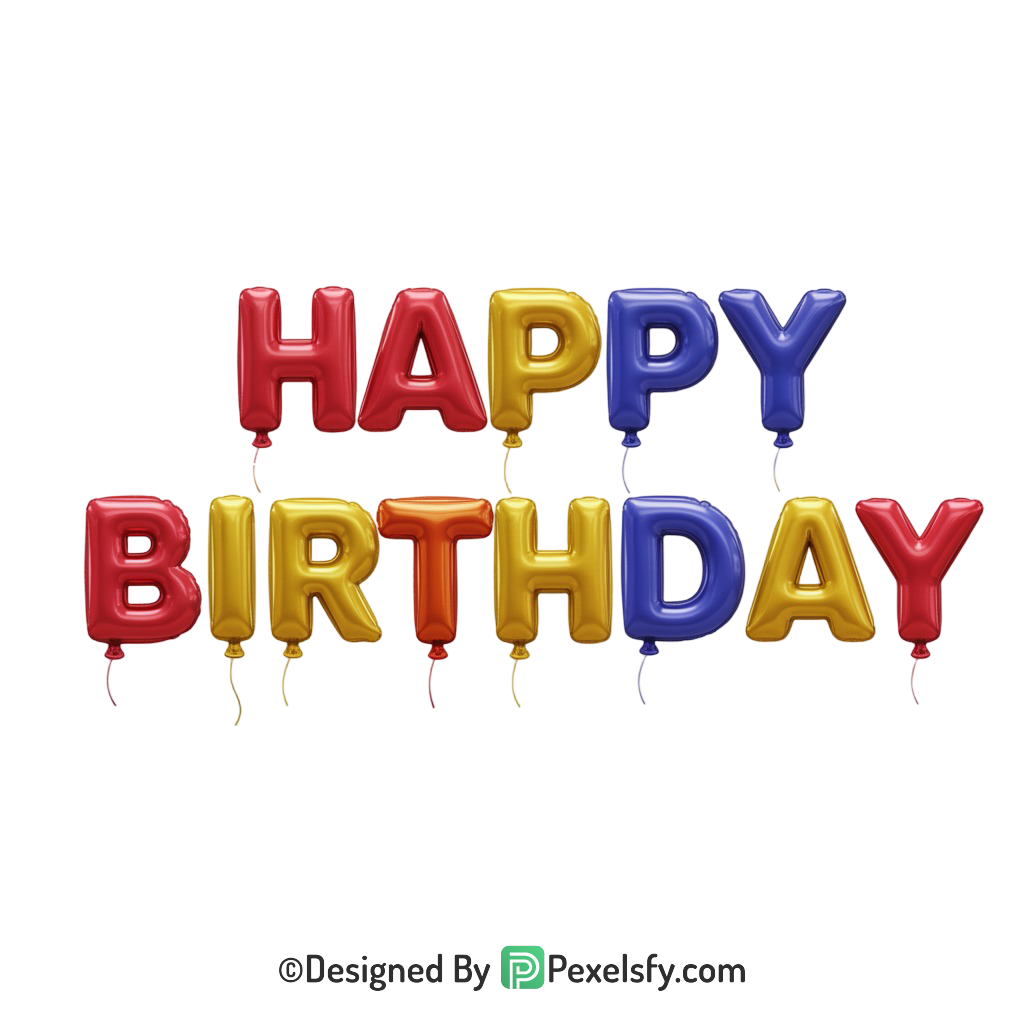 Happy Birthday PNG
