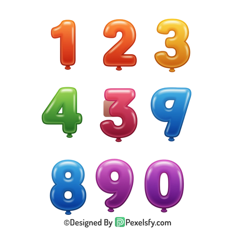 Numbers Png Image 3