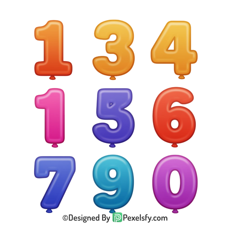 Numbers Png Image 5