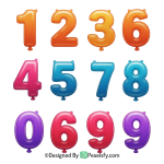 Counting Numbers PNG