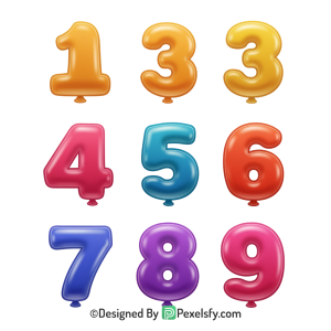 Numbers Png Image 7