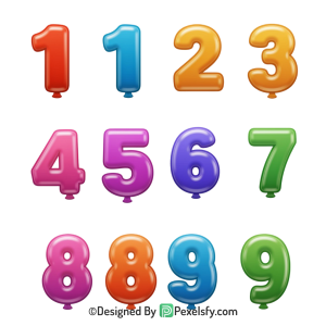 Numbers Png Image 8