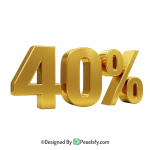 Percentage Numbers PNG