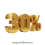 Percentage Numbers PNG