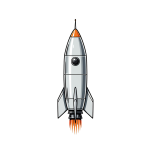Rocket Png Image 9