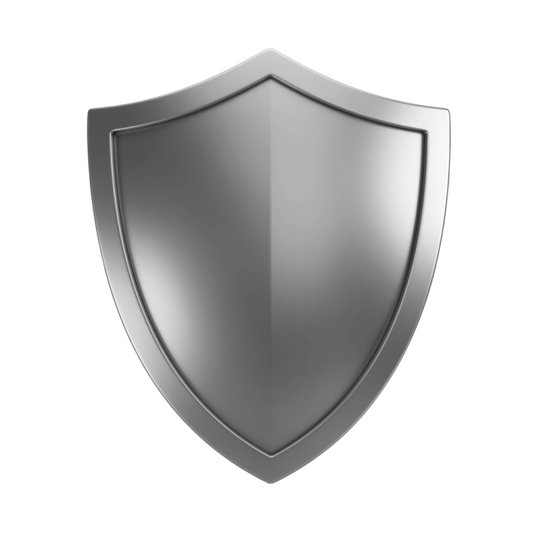 Silver Shield Png 3