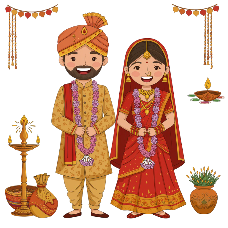Wedding Couple Png 1