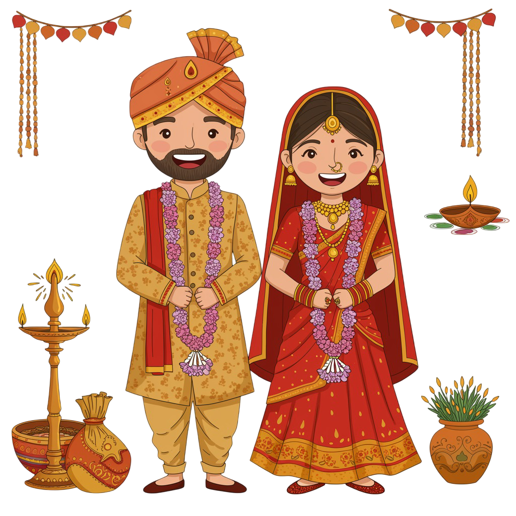 Wedding Couple Png 1