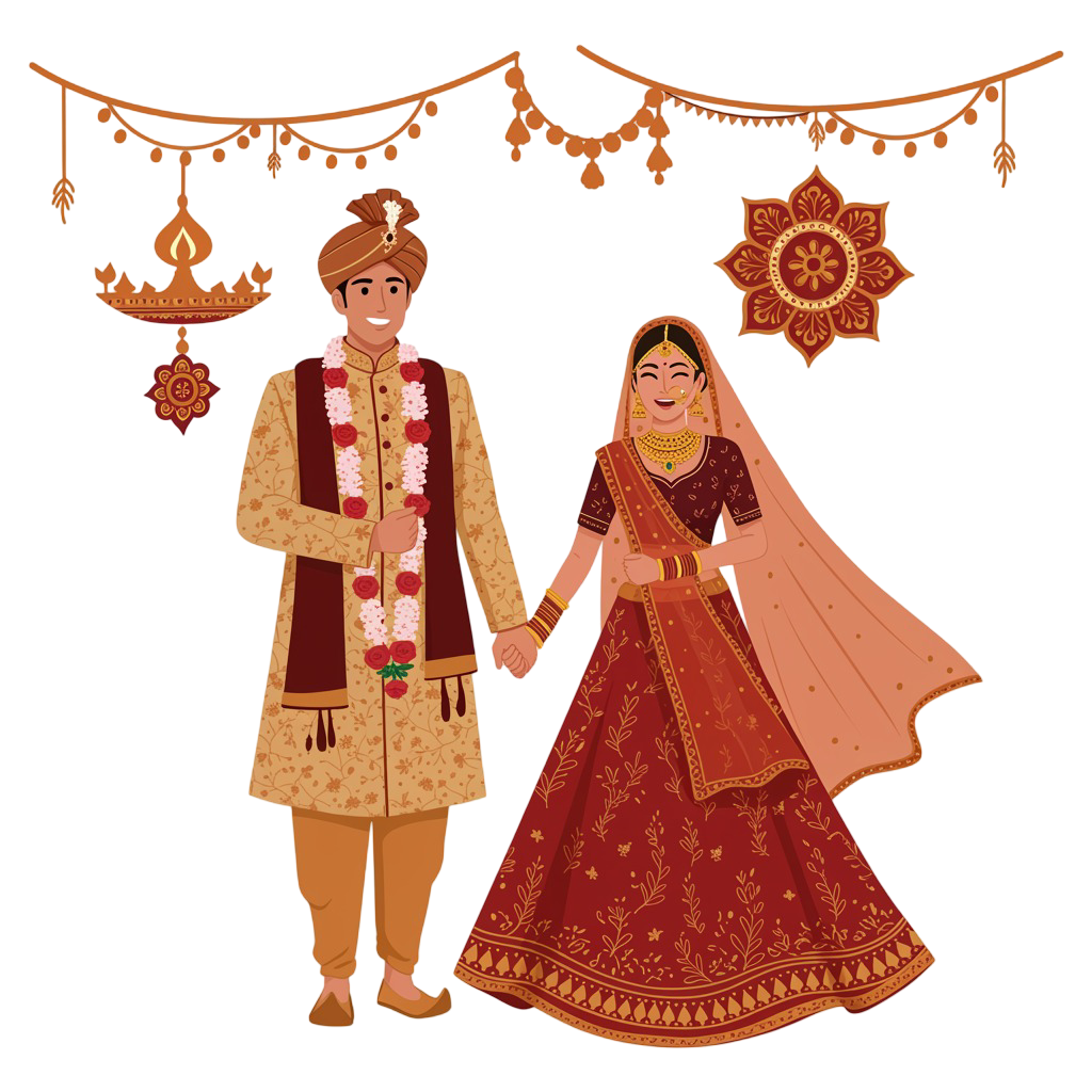 Wedding Couple Png 19