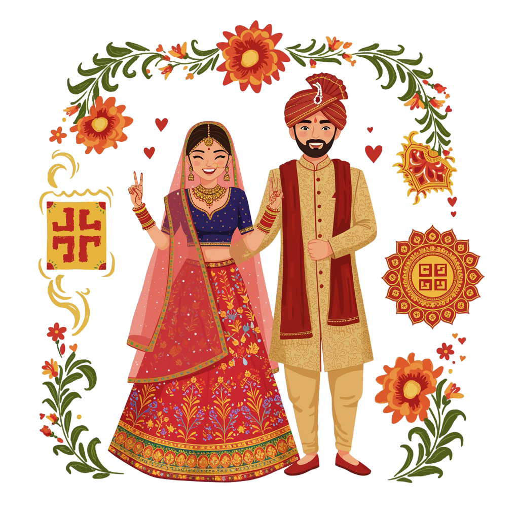 Wedding Couple Png 26