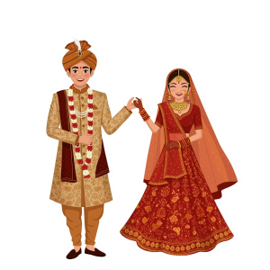Wedding Couple Png 7