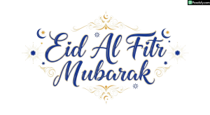 Eid Al Fitr Mubarak Calligraphy isolated on transparent background (142)