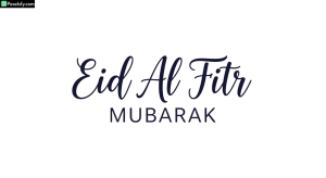 Eid Al Fitr Mubarak Calligraphy isolated on transparent background (145)