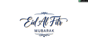 Eid Al Fitr Mubarak Calligraphy isolated on transparent background (147)