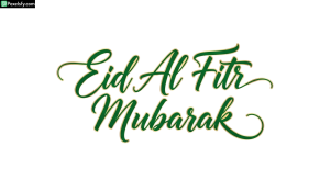 Eid Al Fitr Mubarak Calligraphy isolated on transparent background (15)