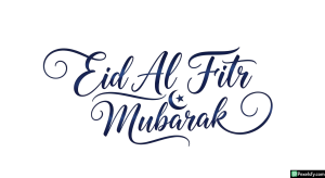 Eid Al Fitr Mubarak Calligraphy isolated on transparent background (17)