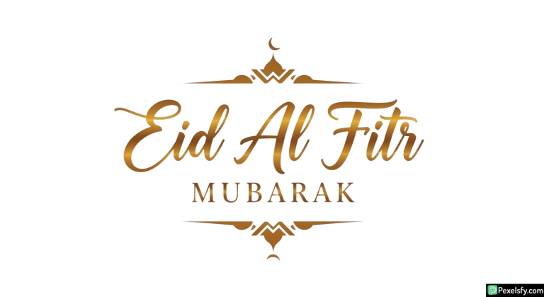 Eid Al Fitr Mubarak Calligraphy isolated on transparent background (21)