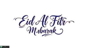Eid Al Fitr Mubarak Calligraphy isolated on transparent background (26)