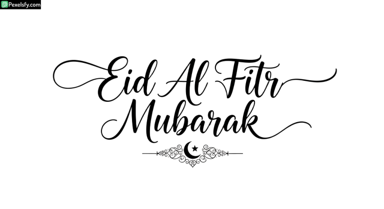 Eid Al Fitr Mubarak Calligraphy isolated on transparent background (33)