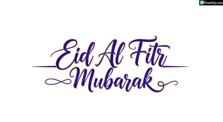 Eid Al Fitr Mubarak Calligraphy isolated on transparent background (37)
