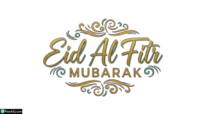 Eid Al Fitr Mubarak Calligraphy isolated on transparent background (40)