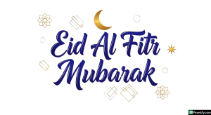 Eid Al Fitr Mubarak Calligraphy isolated on transparent background (42)