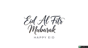 Eid Al Fitr Mubarak Calligraphy isolated on transparent background (43)
