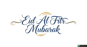 Eid Al Fitr Mubarak Calligraphy isolated on transparent background (63)