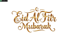Eid Al Fitr Mubarak Calligraphy isolated on transparent background (77)