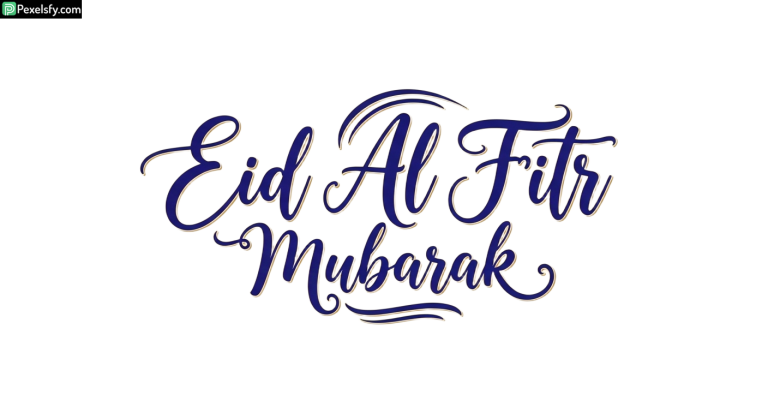 Eid Al Fitr Mubarak Calligraphy isolated on transparent background (97)