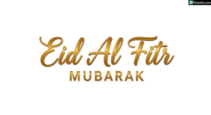 Eid Al Fitr Mubarak calligraphy isolated on transparent background (105)