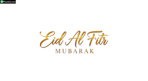 Eid Al Fitr Mubarak calligraphy isolated on transparent background (129)
