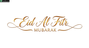 Eid Al Fitr Mubarak calligraphy isolated on transparent background (18)