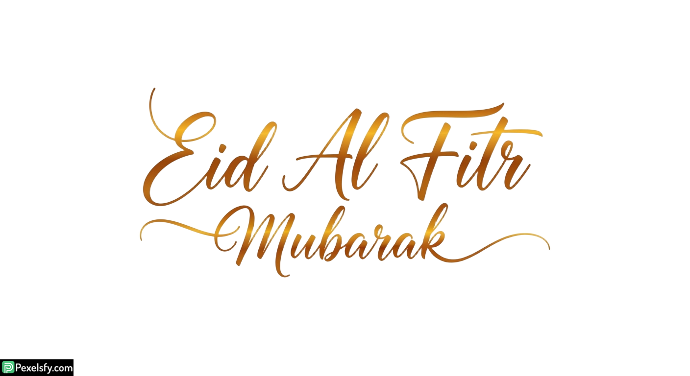 Eid Al Fitr Mubarak calligraphy isolated on transparent background (20)