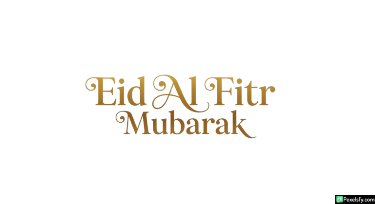 Eid Al Fitr Mubarak calligraphy isolated on transparent background (23)
