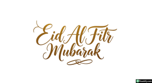 Eid Al Fitr Mubarak calligraphy isolated on transparent background (24)
