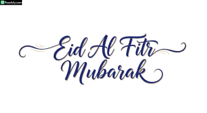 Eid Al Fitr Mubarak calligraphy isolated on transparent background (27)