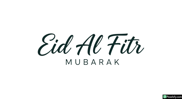 Eid Al Fitr Mubarak calligraphy isolated on transparent background (30)