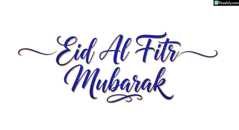 Eid Al Fitr Mubarak calligraphy isolated on transparent background (31)