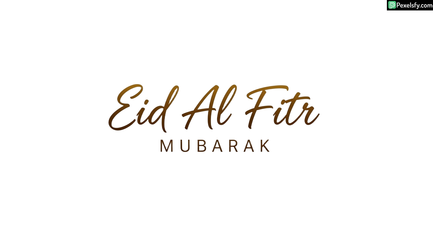 Eid Al Fitr Mubarak calligraphy isolated on transparent background (36)