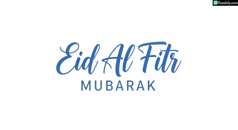 Eid Al Fitr Mubarak calligraphy isolated on transparent background (4)